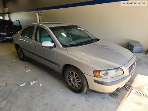 YV1RS61T332261722 — 2003 Volvo S60, фото 4 с аукциона Copart, Сторона