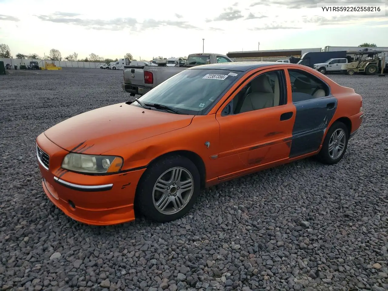 2006 Volvo S60 2.5T VIN YV1RS592262558216 фото 1