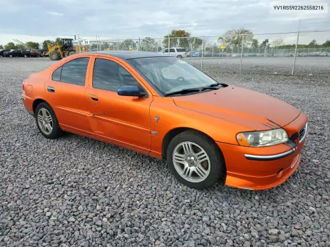 2006 Volvo S60 2.5T VIN YV1RS592262558216 фото 4