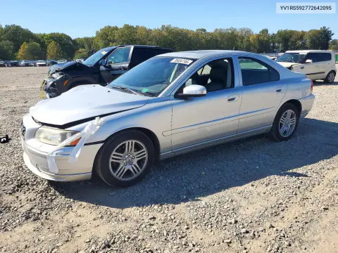 YV1RS592772642095 — 2007 Volvo S60, Передняя часть, фото до ремонта