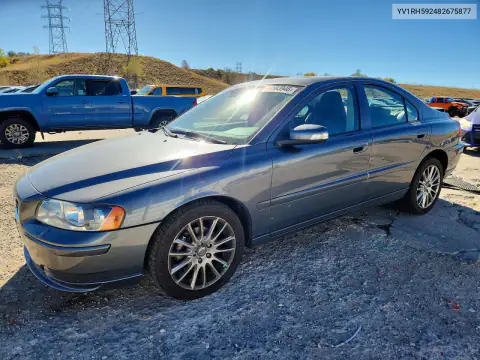 YV1RH592482675877 — 2008 Volvo S60, Задняя часть, фото до ремонта