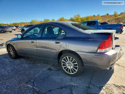 YV1RH592482675877 — 2008 Volvo S60, фото 2 с аукциона Copart, Задняя часть