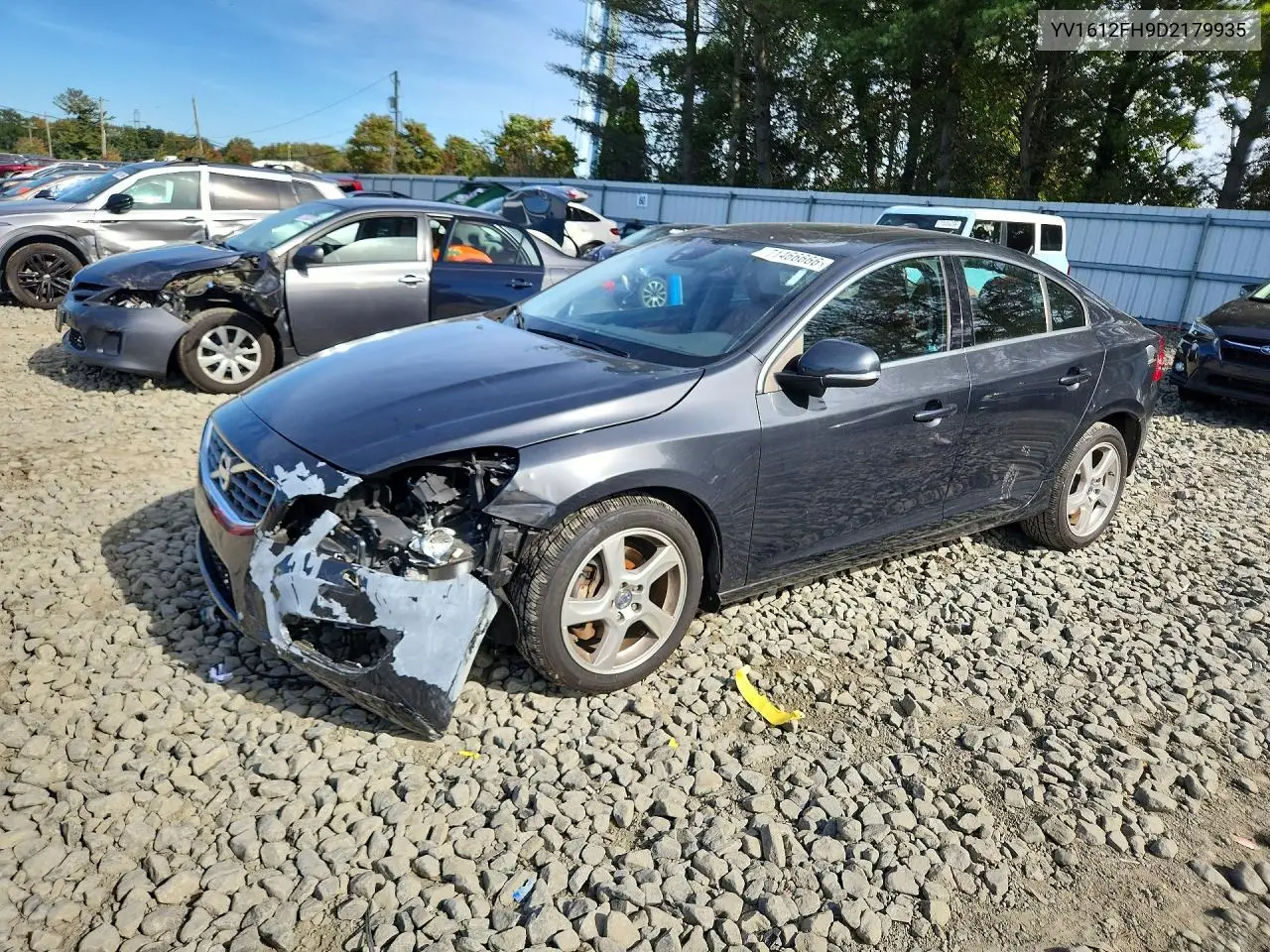2013 Volvo S60 T5 VIN YV1612FH9D2179935 фото 1