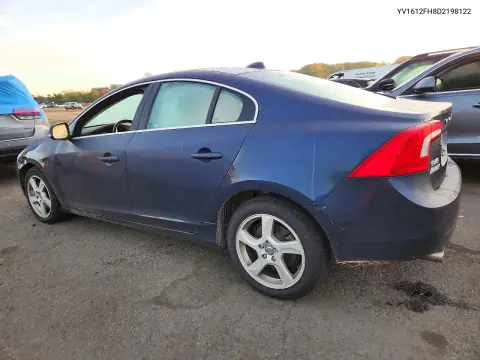 2013 Volvo S60 T5 VIN YV1612FH8D2198122 фото 2