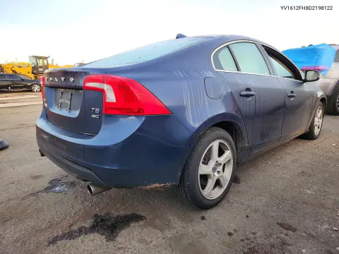 2013 Volvo S60 T5 VIN YV1612FH8D2198122 фото 3