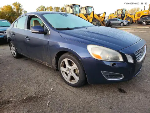 2013 Volvo S60 T5 VIN YV1612FH8D2198122 фото 4