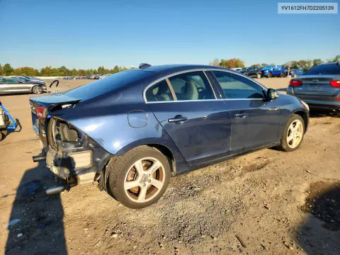 2013 Volvo S60 T5 VIN YV1612FH7D2205139 фото 3