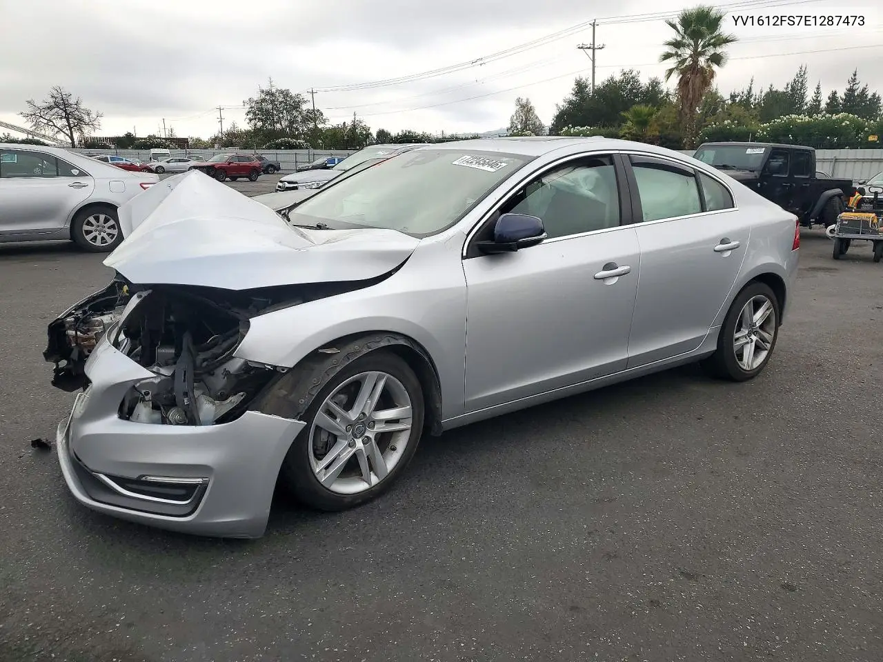 2014 Volvo S60 T5 VIN YV1612FS7E1287473 фото 1