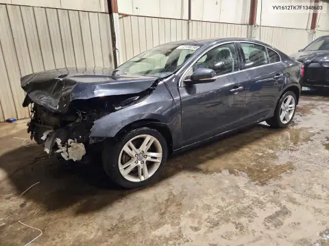 2015 Volvo S60 Premier VIN YV1612TK7F1348603 фото 1