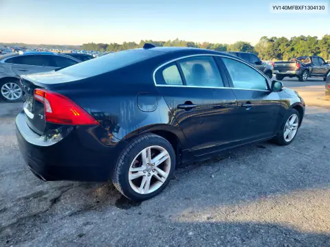 YV140MFBXF1304130 — 2015 Volvo S60, фото 3 с аукциона Copart, Верхняя часть / Крыша