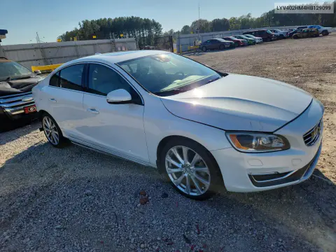 2017 Volvo S60 Platinum VIN LYV402HM4HB129099 фото 4
