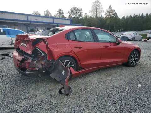 2019 Volvo S60 T5 Momentum VIN 7JR102FK8KG008836 фото 3
