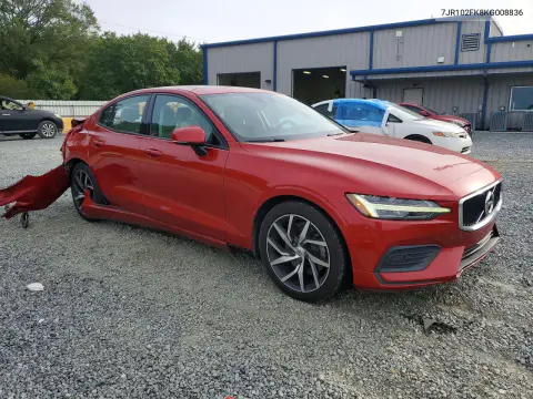 2019 Volvo S60 T5 Momentum VIN 7JR102FK8KG008836 фото 4
