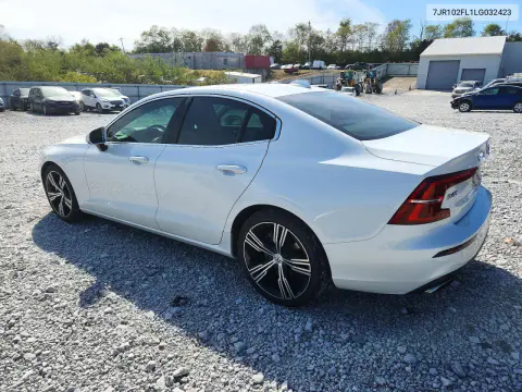 2020 Volvo S60 T5 Inscription VIN 7JR102FL1LG032423 фото 2