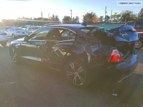 2022 Volvo S60 T8 Recharge Inscription VIN 7JRBR0FL2NG174264 фото 2