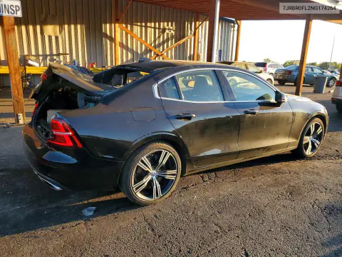 2022 Volvo S60 T8 Recharge Inscription VIN 7JRBR0FL2NG174264 фото 3