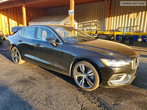 2022 Volvo S60 T8 Recharge Inscription VIN 7JRBR0FL2NG174264 фото 4