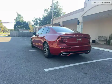 2022 Volvo S60 B5 Momentum VIN 7JRL12TZ1NG154474 фото 4