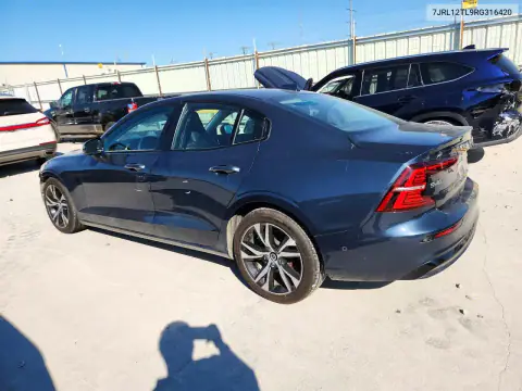 7JRL12TL9RG316420 — 2024 Volvo S60, фото 2 с аукциона Copart, Передняя часть