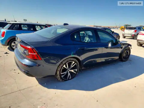 7JRL12TL9RG316420 — 2024 Volvo S60, фото 3 с аукциона Copart, Передняя часть