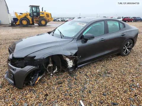 7JRL12FJ8SG364720 — 2025 Volvo S60, Передняя часть, фото до ремонта