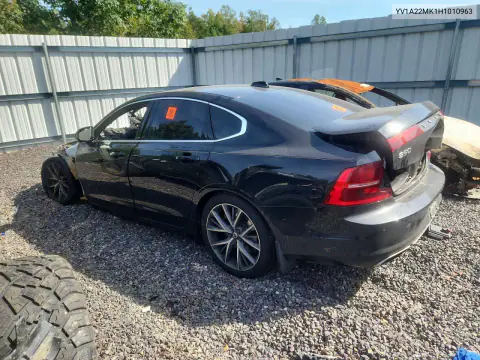 2017 Volvo S90 T6 Momentum VIN YV1A22MK1H1010963 фото 2