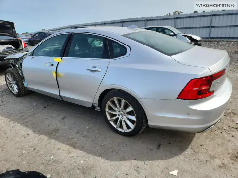 2017 Volvo S90 T6 Momentum VIN YV1A22MK3H1011676 фото 2