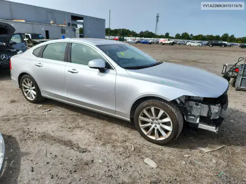 2017 Volvo S90 T6 Momentum VIN YV1A22MK3H1011676 фото 4