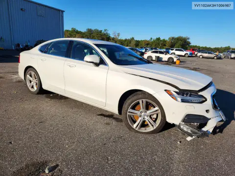 2017 Volvo S90 T5 Momentum VIN YV1102AK3H1006987 фото 4