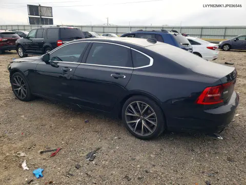 2018 Volvo S90 T5 Momentum VIN LVY982MK1JP036546 фото 2