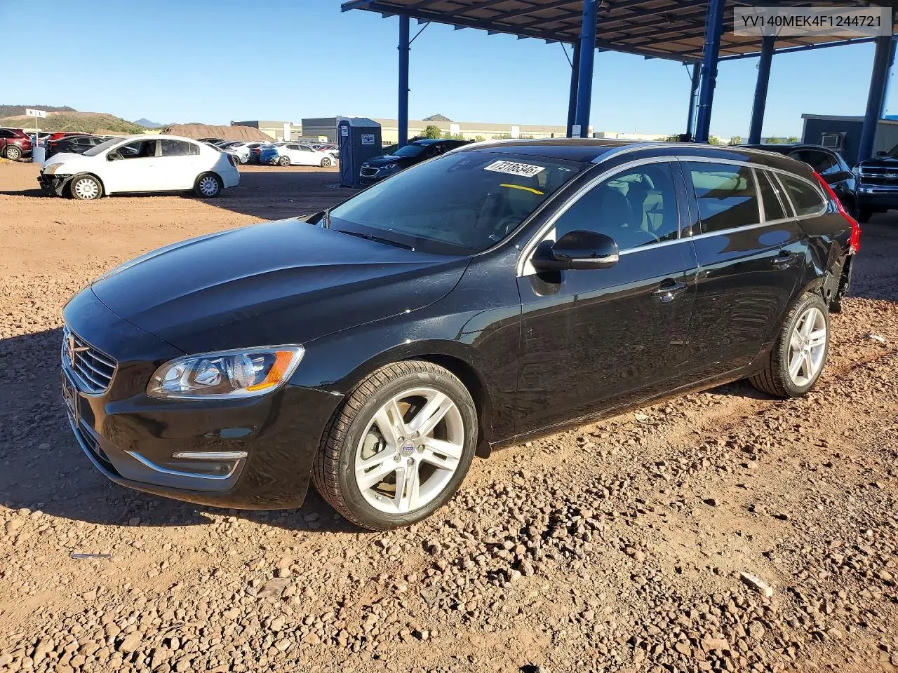 YV140MEK4F1244721 Volvo V60 2015 — повреждение Задняя часть, фото до ремонта