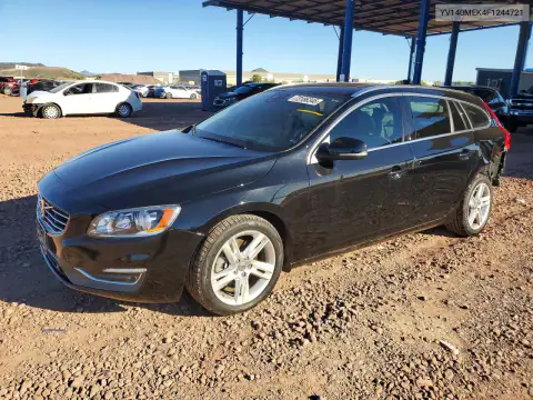 YV140MEK4F1244721 — 2015 Volvo V60, Задняя часть, фото до ремонта