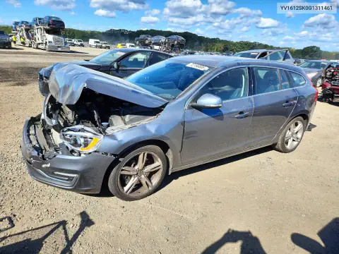YV1612SK0G1311461 — 2016 Volvo V60, Передняя часть, фото до ремонта