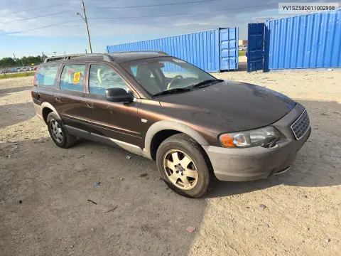 2001 Volvo V70 Xc VIN YV1SZ58D811002958 фото 4
