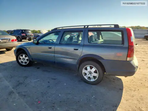 YV1S258D221077222 — 2002 Volvo V70, фото 2 с аукциона Copart, Передняя часть