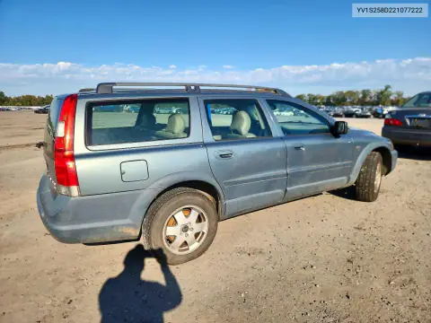 YV1S258D221077222 — 2002 Volvo V70, фото 3 с аукциона Copart, Передняя часть