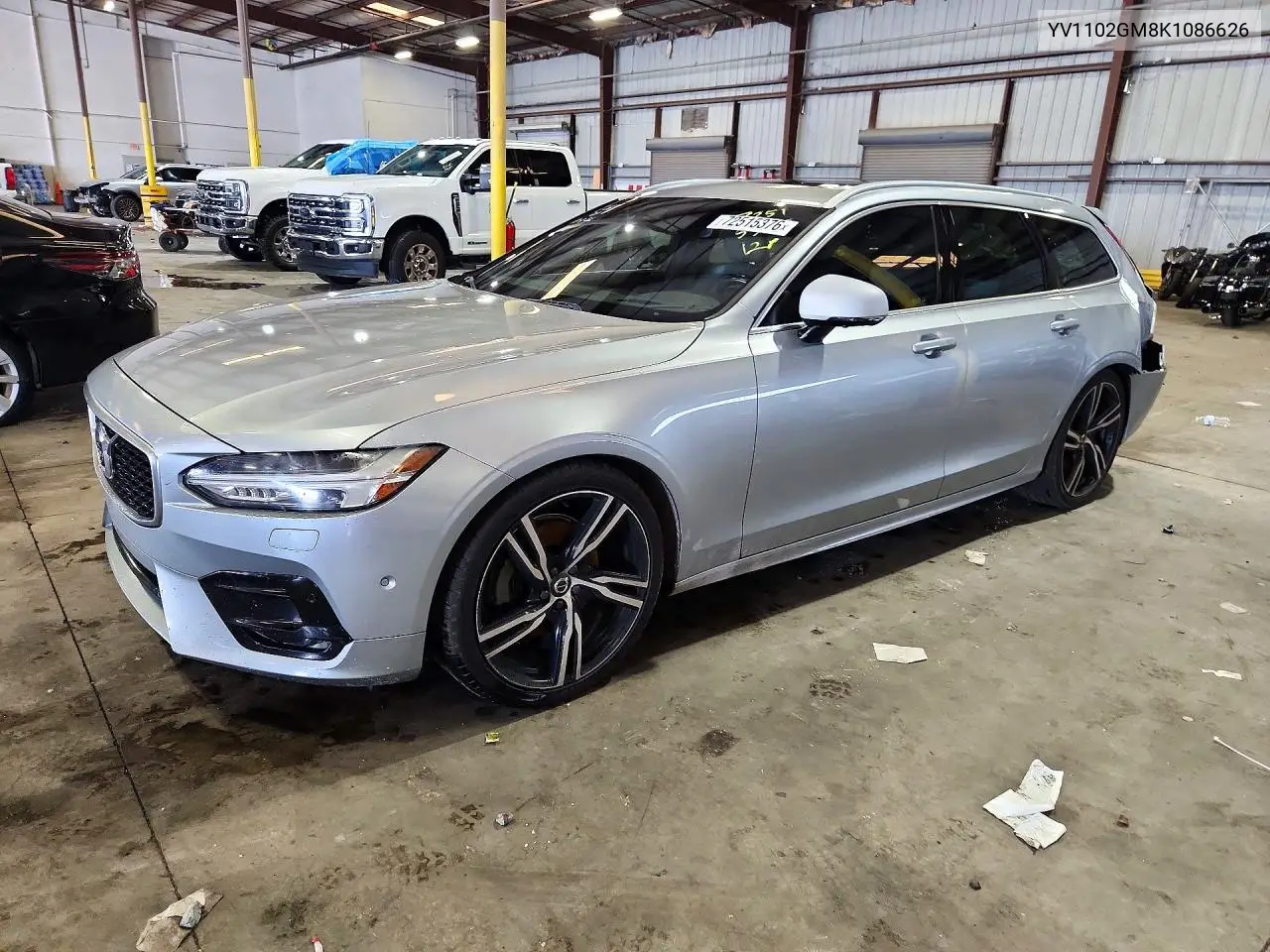 2019 Volvo V90 T5 R-Design VIN YV1102GM8K1086626 фото 1