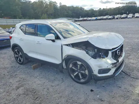 2019 Volvo Xc40 T5 Inscription VIN YV4162UL3K2147159 фото 4