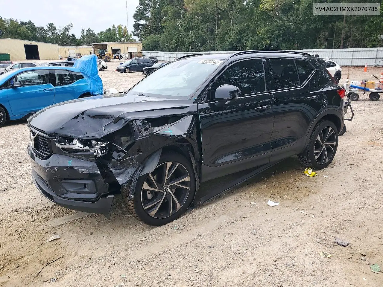 2019 Volvo Xc40 T4 R-Design VIN YV4AC2HMXK2070785 фото 1