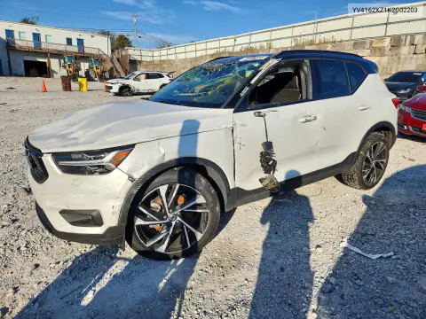 YV4162XZ1K2002203 — 2019 Volvo XC40, Верхняя часть / Крыша, фото до ремонта