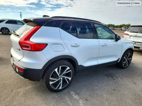 YV4162UM4L2174896 — 2020 Volvo XC40, фото 3 с аукциона Copart 16.10.2026, Передняя часть