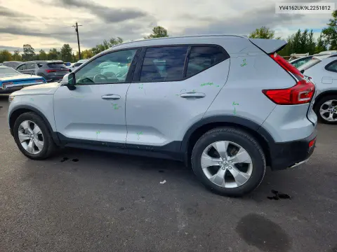 2020 Volvo Xc40 T5 Momentum VIN YV4162UK9L2251812 фото 2