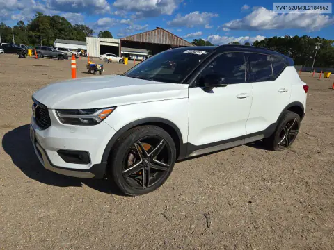 YV4162UM3L2184562 — 2020 Volvo XC40, Сторона, фото до ремонта
