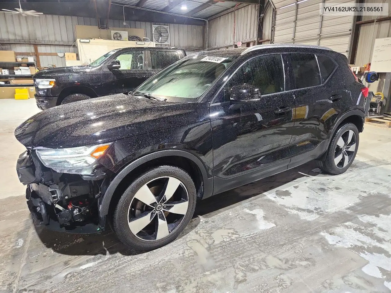 YV4162UK2L2186561 Volvo XC40 2020 — повреждение Задняя часть, фото до ремонта