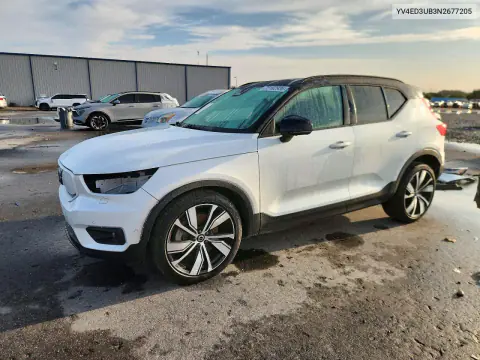 2022 Volvo Xc40 P8 Recharge Ultimate VIN YV4ED3UB3N2677205 фото 1