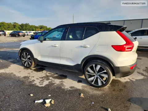 2022 Volvo Xc40 P8 Recharge Ultimate VIN YV4ED3UB3N2677205 фото 2