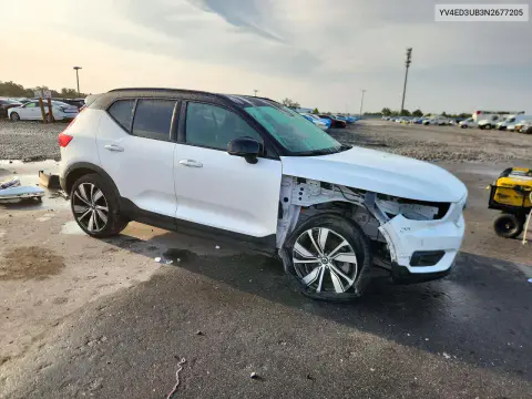 2022 Volvo Xc40 P8 Recharge Ultimate VIN YV4ED3UB3N2677205 фото 4