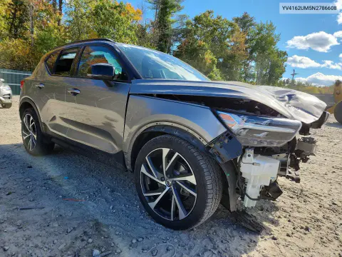 2022 Volvo Xc40 T5 R-Design VIN YV4162UM5N2786608 фото 4