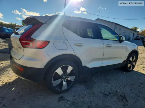 2022 Volvo Xc40 T5 Momentum VIN YV4162UK7N2715120 фото 3