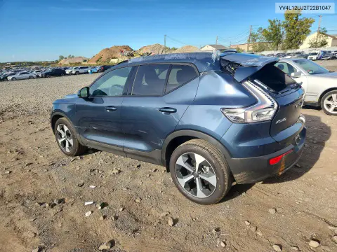 2026 Volvo Xc40 Core VIN YV4L12UJ2T22B1047 фото 2
